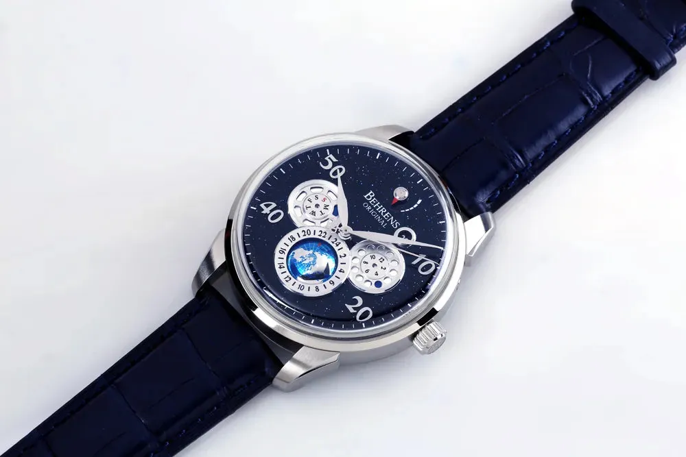 BEHRENS "STAR TREK" AUTOMATIC BLUE AVENTURINE