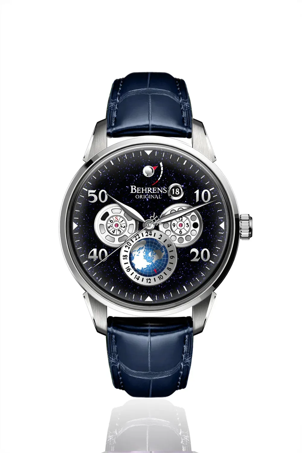BEHRENS "STAR TREK" AUTOMATIC BLUE AVENTURINE