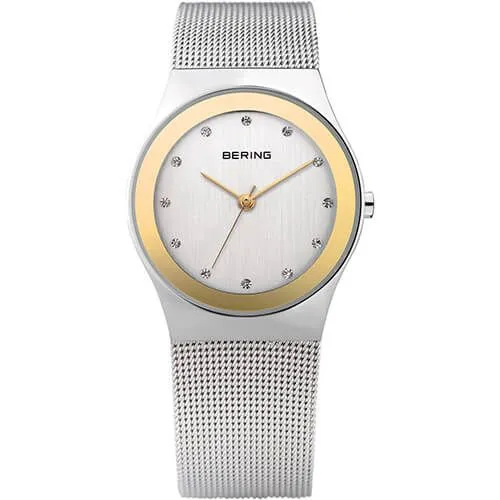 Bering Ladies Two-tone Mesh Watch