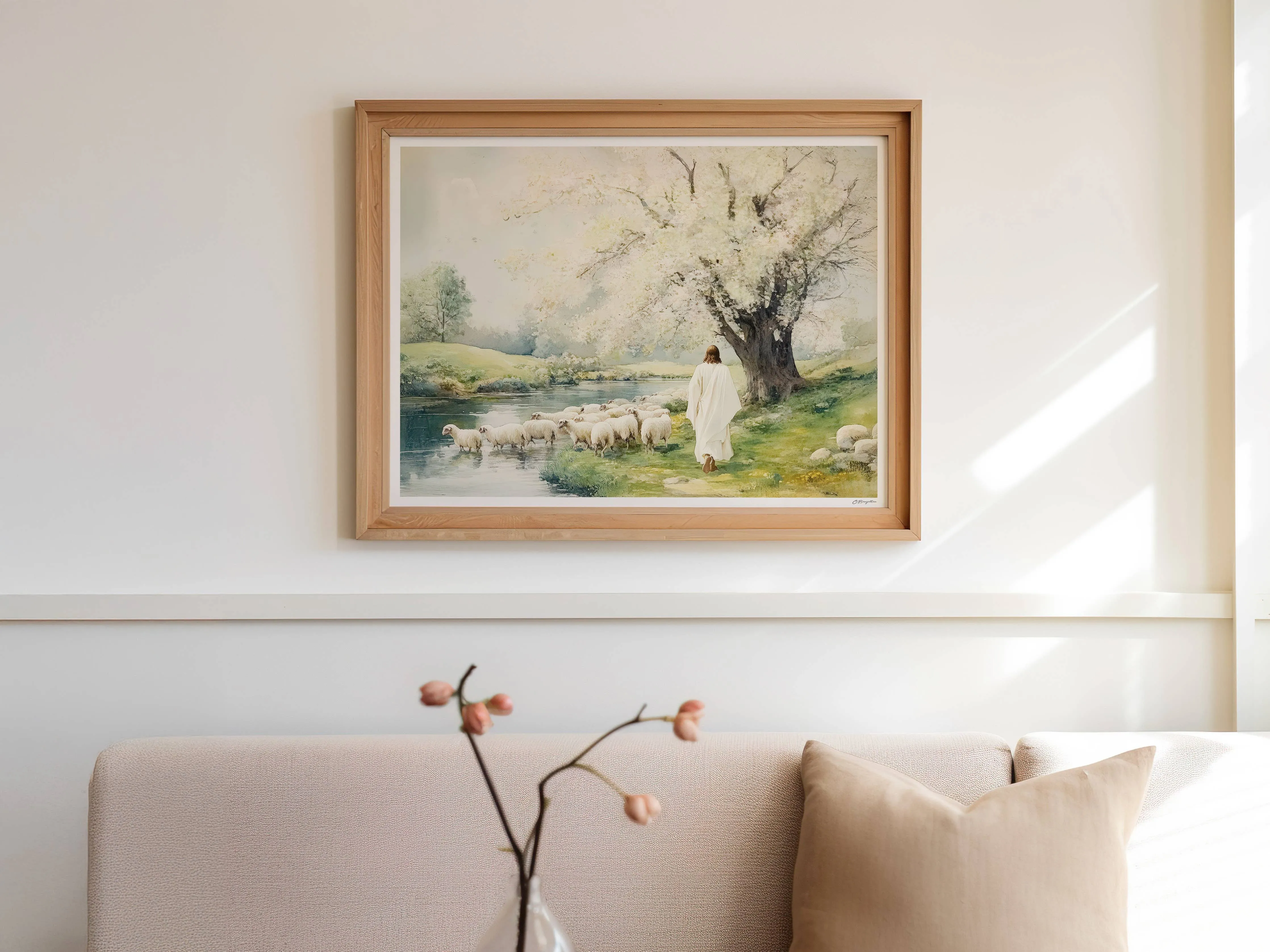 Beside the Still Waters Fine Art Print