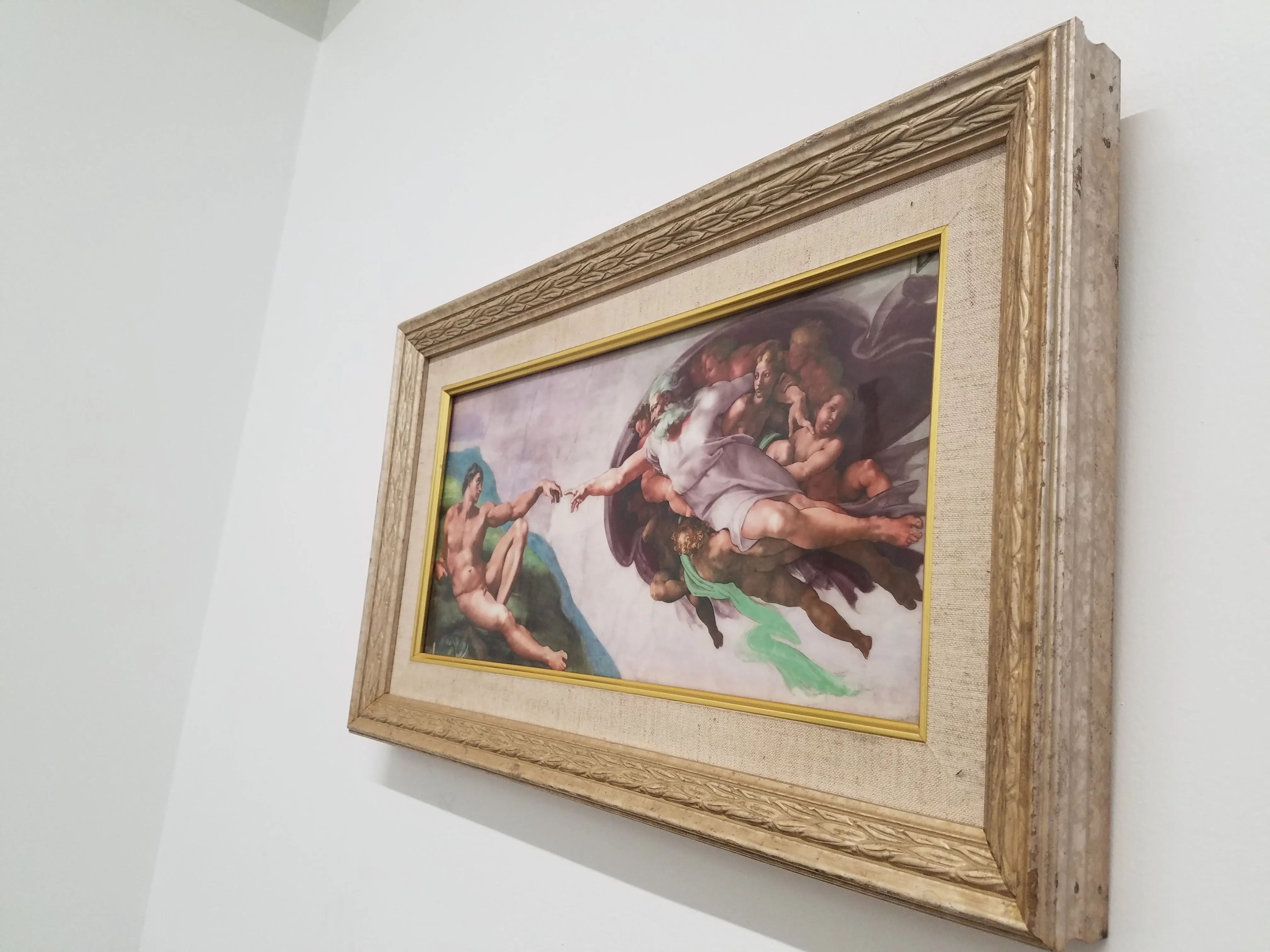 Boehm Porcelain Studio, "Creation of Man", Limited Edition Porcelain Painting, c. 1993 - Appraisal Value: $5K*