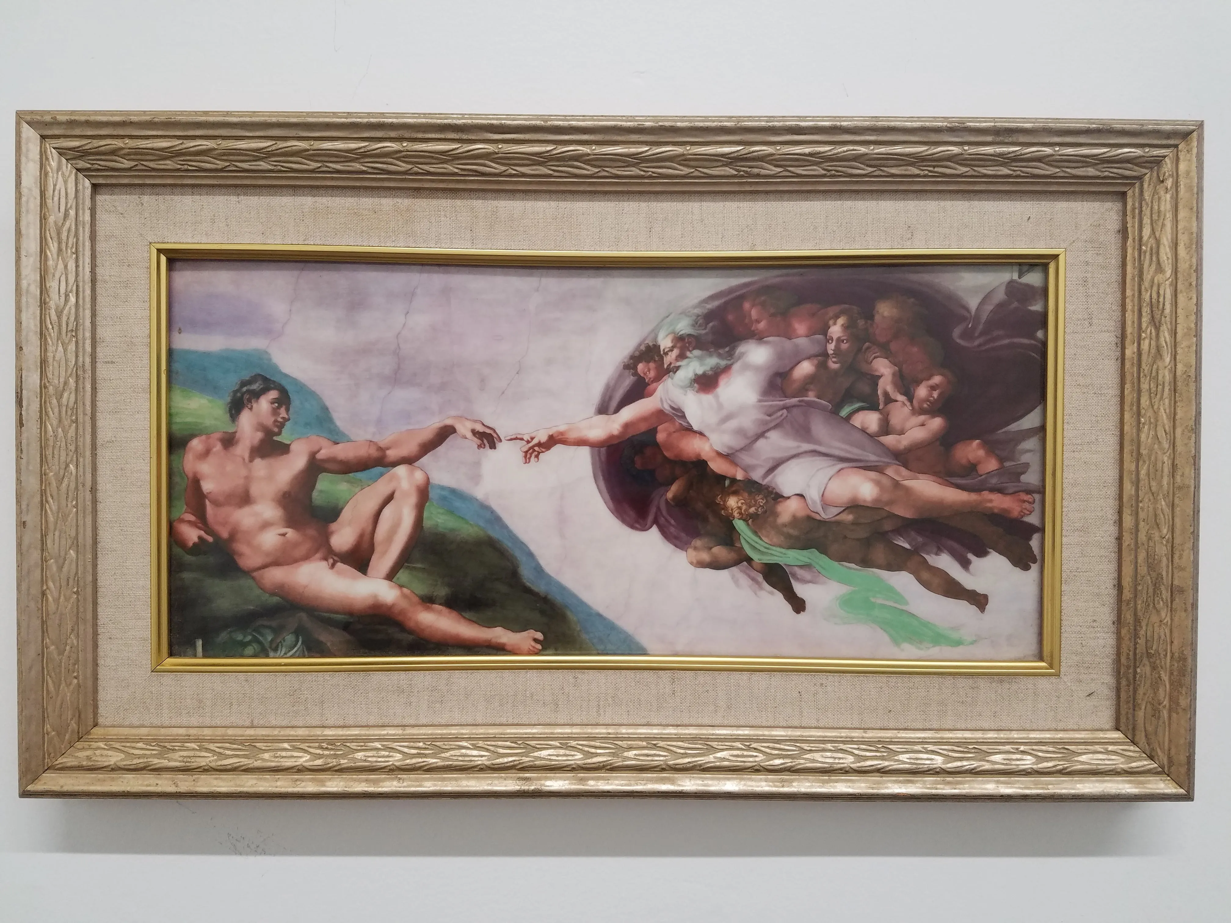 Boehm Porcelain Studio, "Creation of Man", Limited Edition Porcelain Painting, c. 1993 - Appraisal Value: $5K*