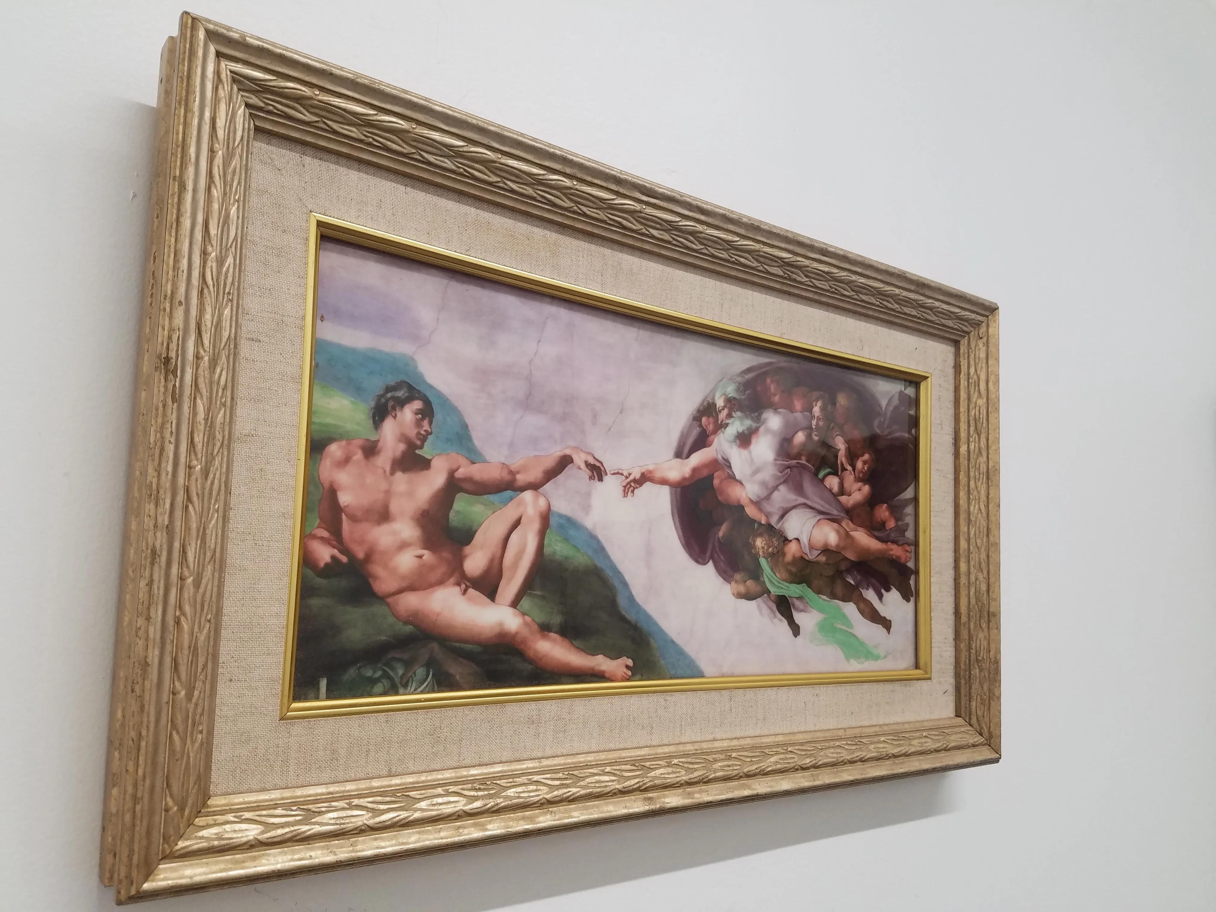 Boehm Porcelain Studio, "Creation of Man", Limited Edition Porcelain Painting, c. 1993 - Appraisal Value: $5K*