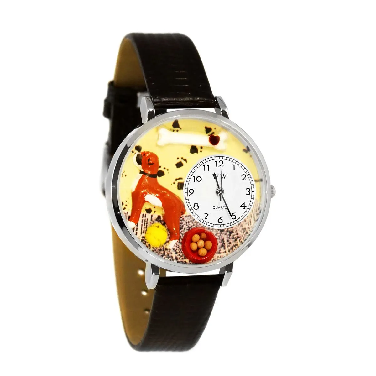 Boxer 3D Dog Watch Large Style