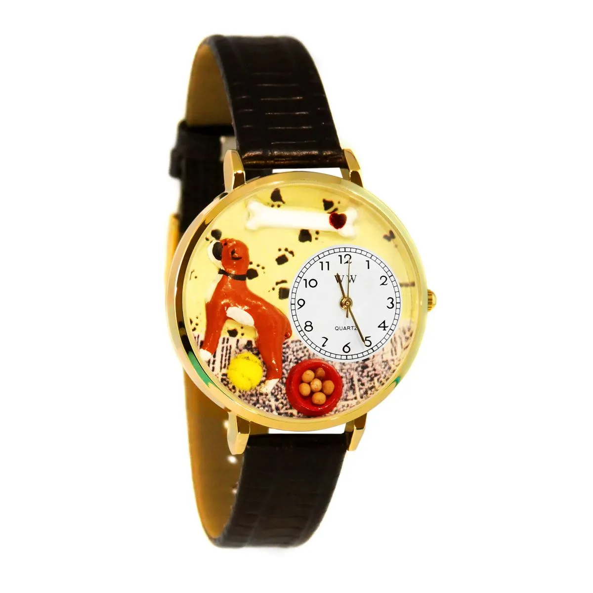 Boxer 3D Dog Watch Large Style