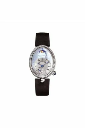 breguet reine de naples power reserve 28.45mm x 36.5mm 18kt white gold ladies watch