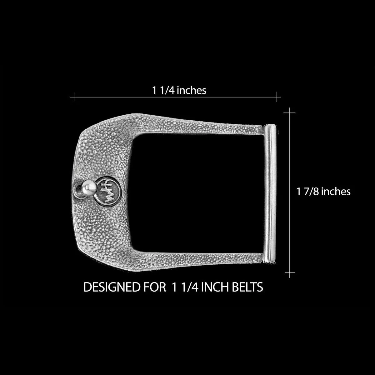 Buckle 3 Damascus Belt Buckle - BKL3 DAM