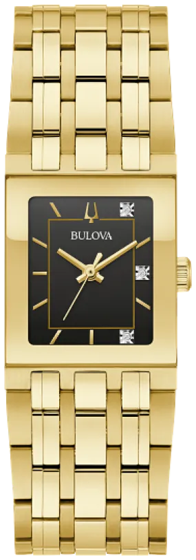 Bulova Marc Anthony Quadra Diamond Ladies