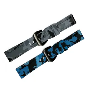Camo Rubber Men's Watch Strap
