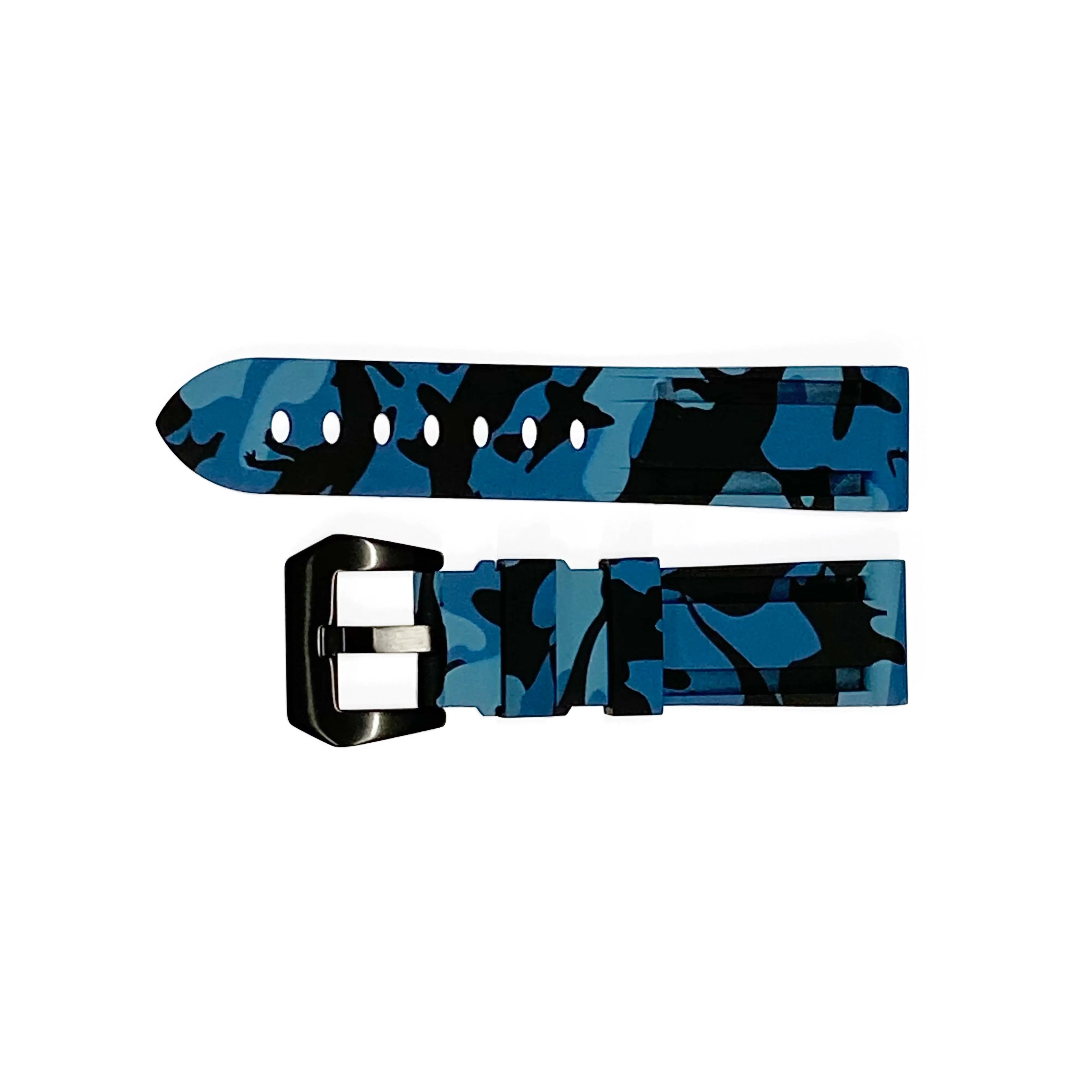 Camo Rubber Men's Watch Strap