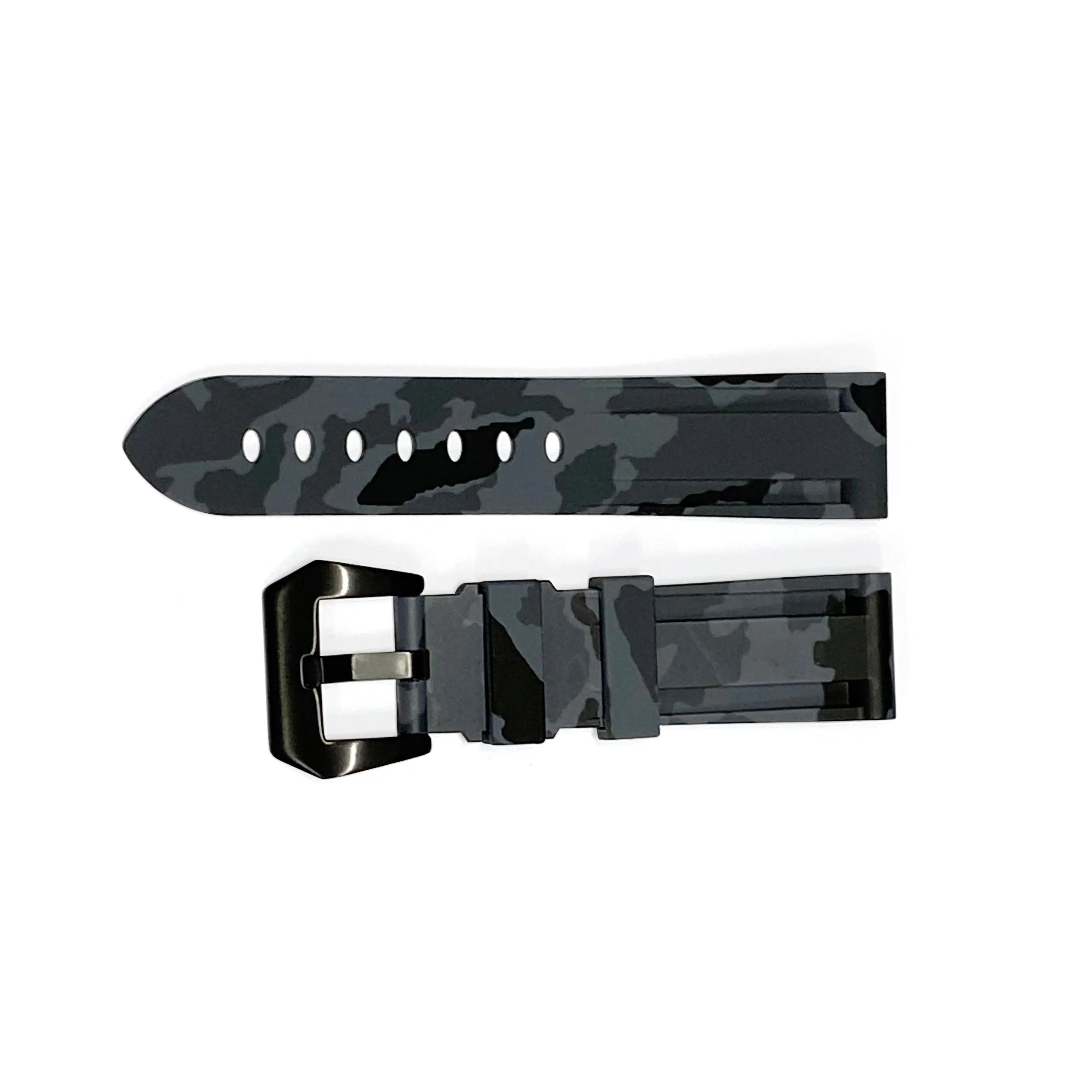 Camo Rubber Men's Watch Strap