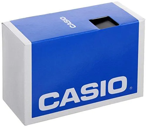 Casio Men's Classic Quartz Watch with Resin Strap, Black, 20 (Model: EAW-MQ-24-7B2)
