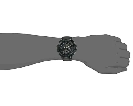 Casio Men's Heavy Duty Chronograph Stainless Steel Quartz Watch with Resin Strap, Black, 25 (Model: MCW-100H-1A3VCF)