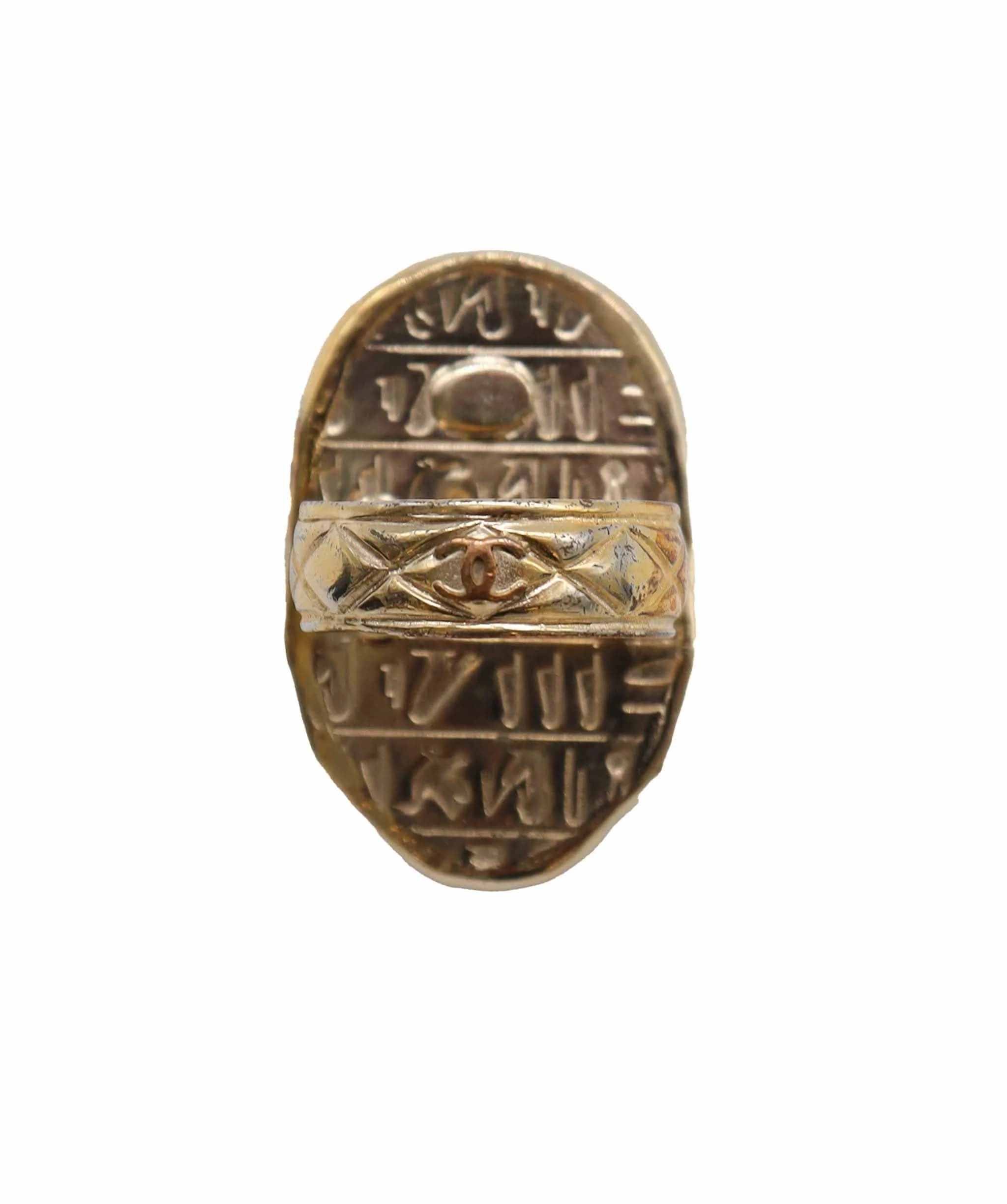 Chanel 19A Scarab Ring - DXBS2516