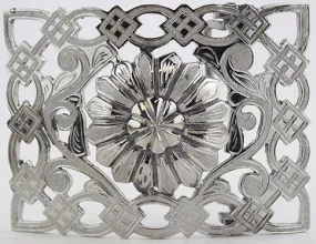 Charro Flower Design Buckle