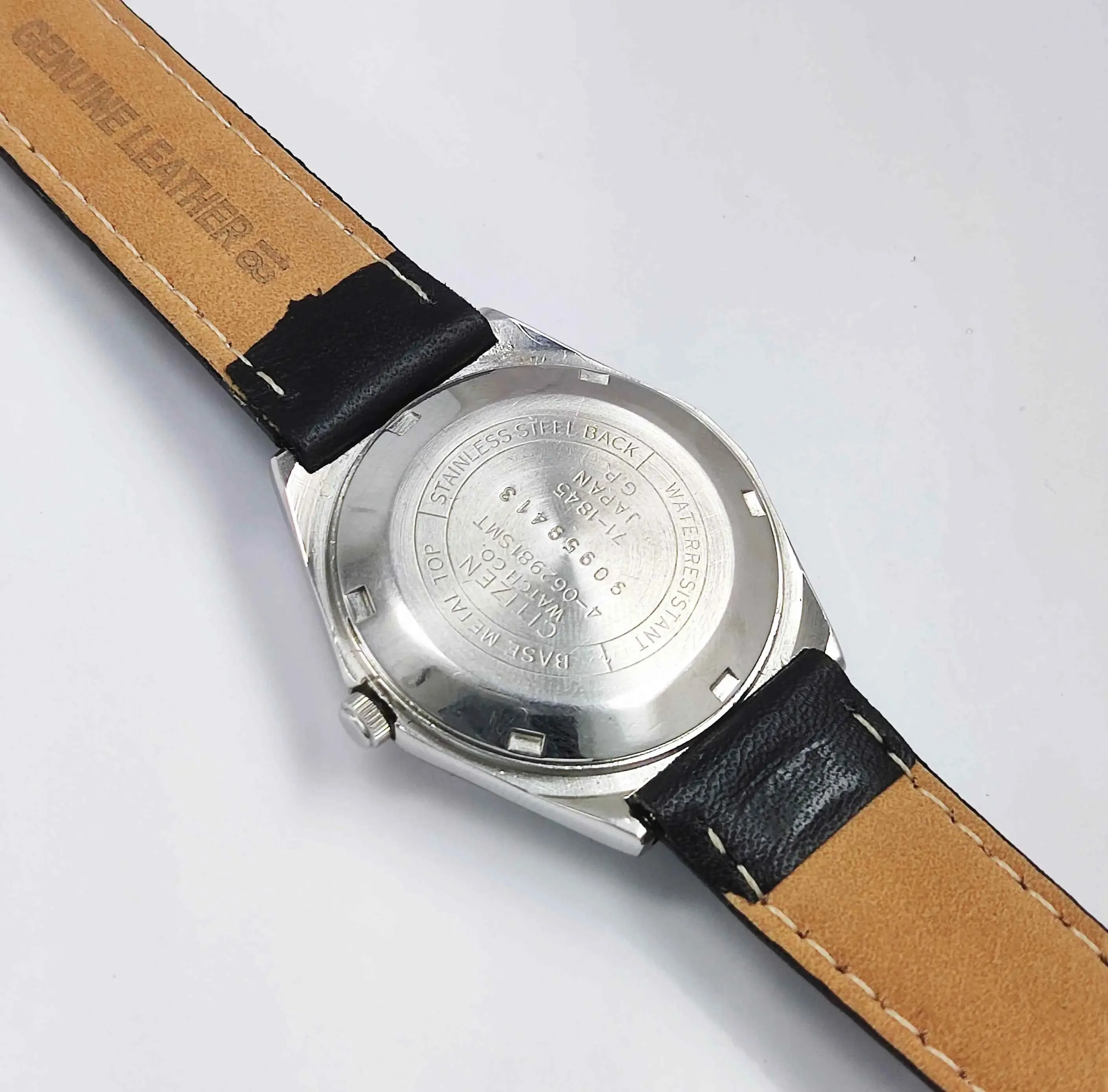Citizen Automatic 8200A Silver Dial 21 Jewels Day Date Men's Mechanical Watch