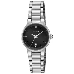 Citizen Ladies’ Quartz Watch with Stainless Bracelet