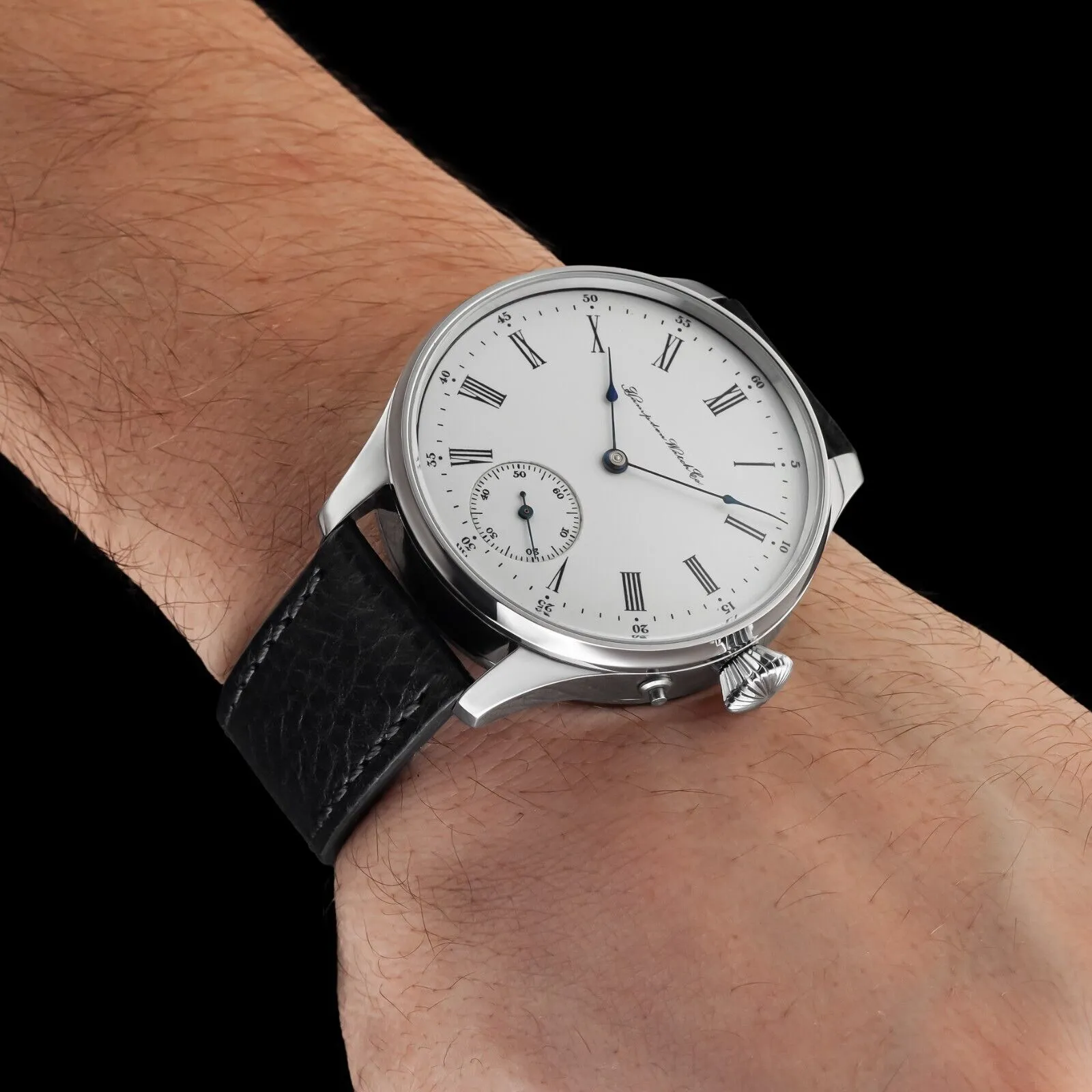 CLASSIC Men's Artisan Wristwatch fits Vintage 1900 HAMPDEN Watch Co. Mechanical Movement