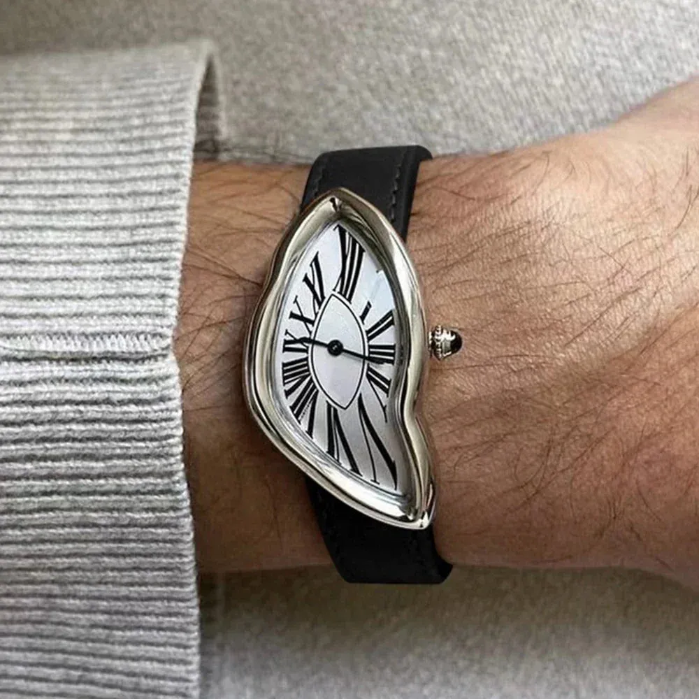 Crash™ - Montre en cuir suisse