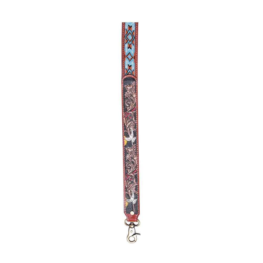 Dove Song Hand-Tooled Strap