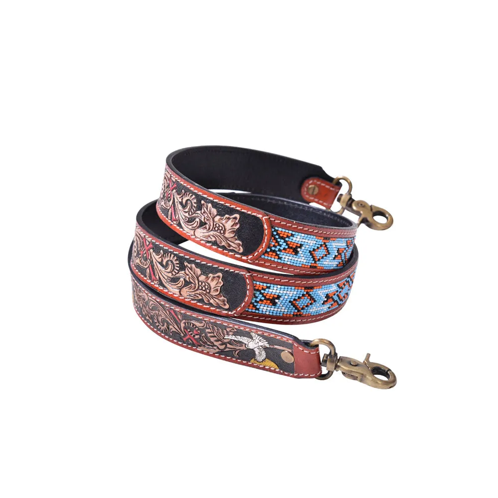 Dove Song Hand-Tooled Strap