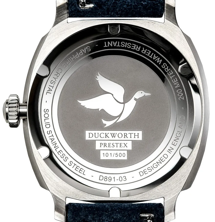 Duckworth Prestex Verimatic Black Fume Brown Leather