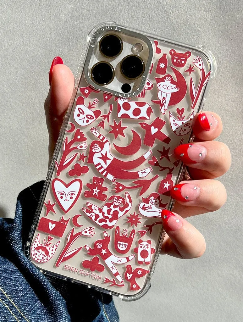 Eden Clifton x Skinnydip Forrest Friends Shock iPhone Case