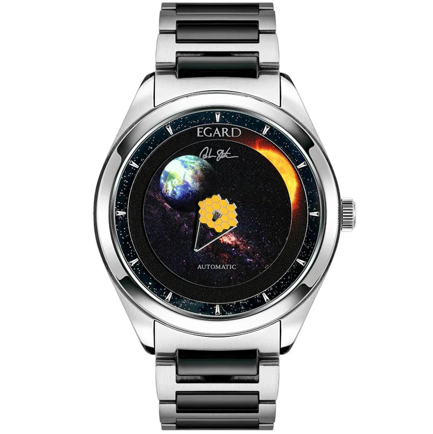 Egard Men's Passages V2 Webb - William Shatner edition Black Dial Watch - WCH-5082-G0G103