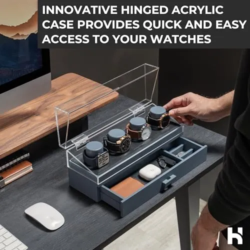 Elevate Your Watch Collection With the Watch Deck Pro Premium Watch Display Case
