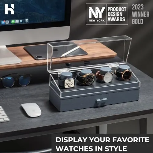 Elevate Your Watch Collection With the Watch Deck Pro Premium Watch Display Case