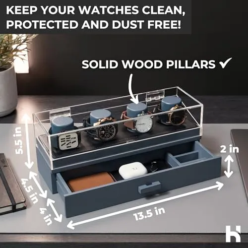 Elevate Your Watch Collection With the Watch Deck Pro Premium Watch Display Case