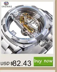Forsining 208S Men's Leather Waterproof Watch
