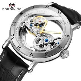 Forsining 208S Men's Leather Waterproof Watch