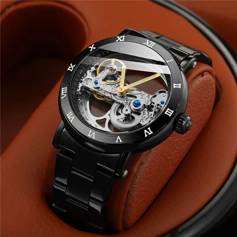 Forsining 208S Men's Leather Waterproof Watch
