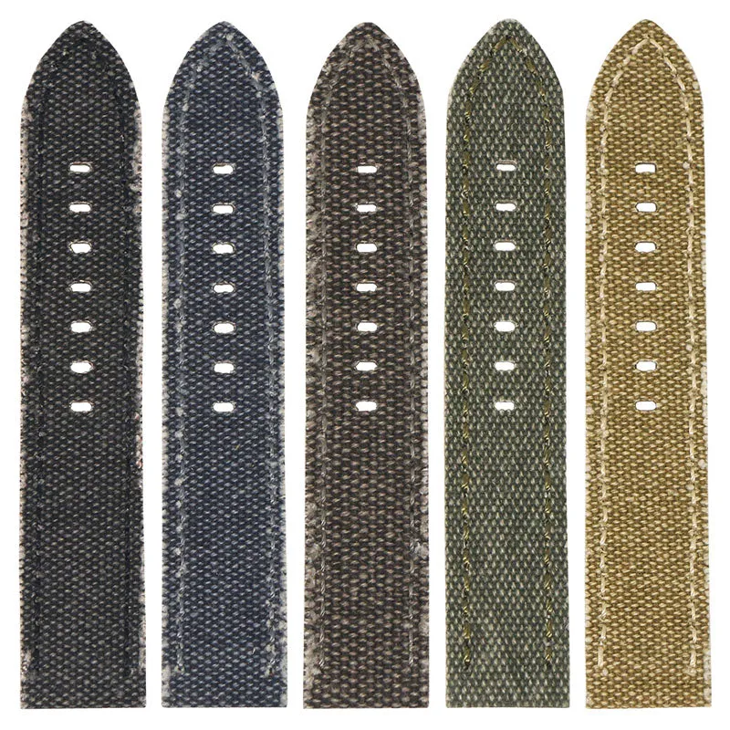 Frayed Edge Canvas Strap By DASSARI