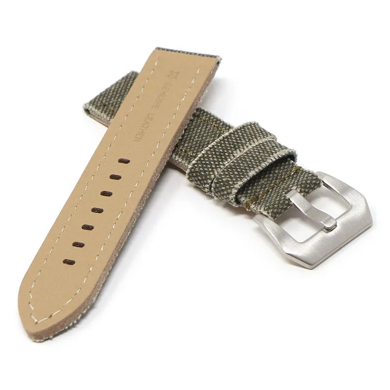 Frayed Edge Canvas Strap By DASSARI