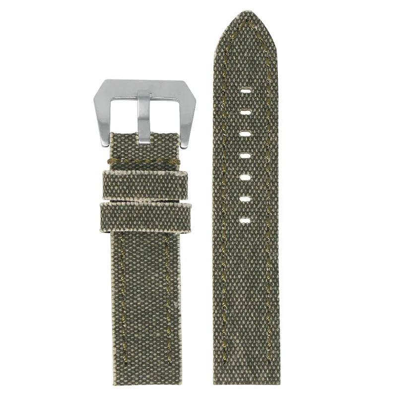 Frayed Edge Canvas Strap By DASSARI