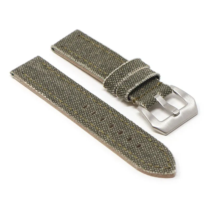 Frayed Edge Canvas Strap By DASSARI