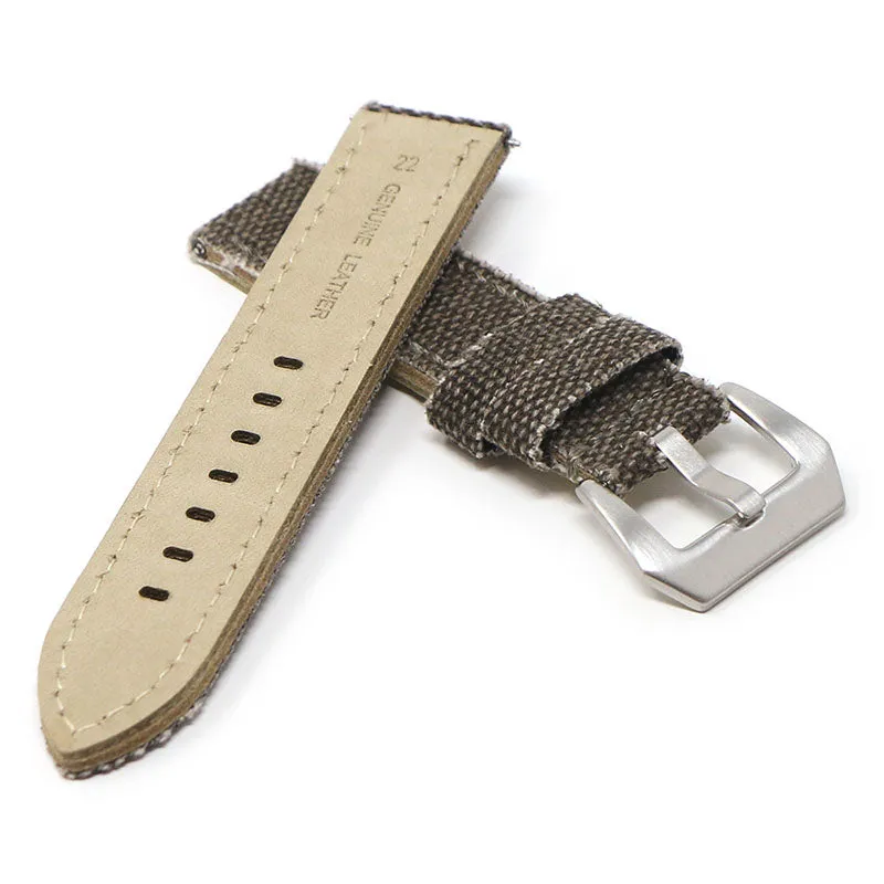 Frayed Edge Canvas Strap By DASSARI
