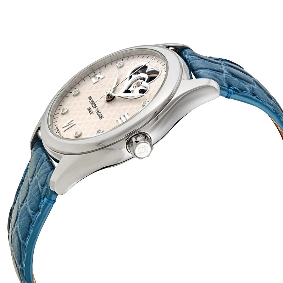 Frederique Constant Double Heart Beat Automatic Diamond Ladies Watch FC-310LGDHB3B6