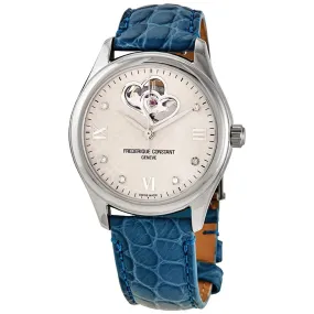 Frederique Constant Double Heart Beat Automatic Diamond Ladies Watch FC-310LGDHB3B6