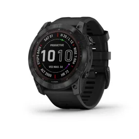 Garmin Fenix 7X Sapphire Solar Edition watch with GPS