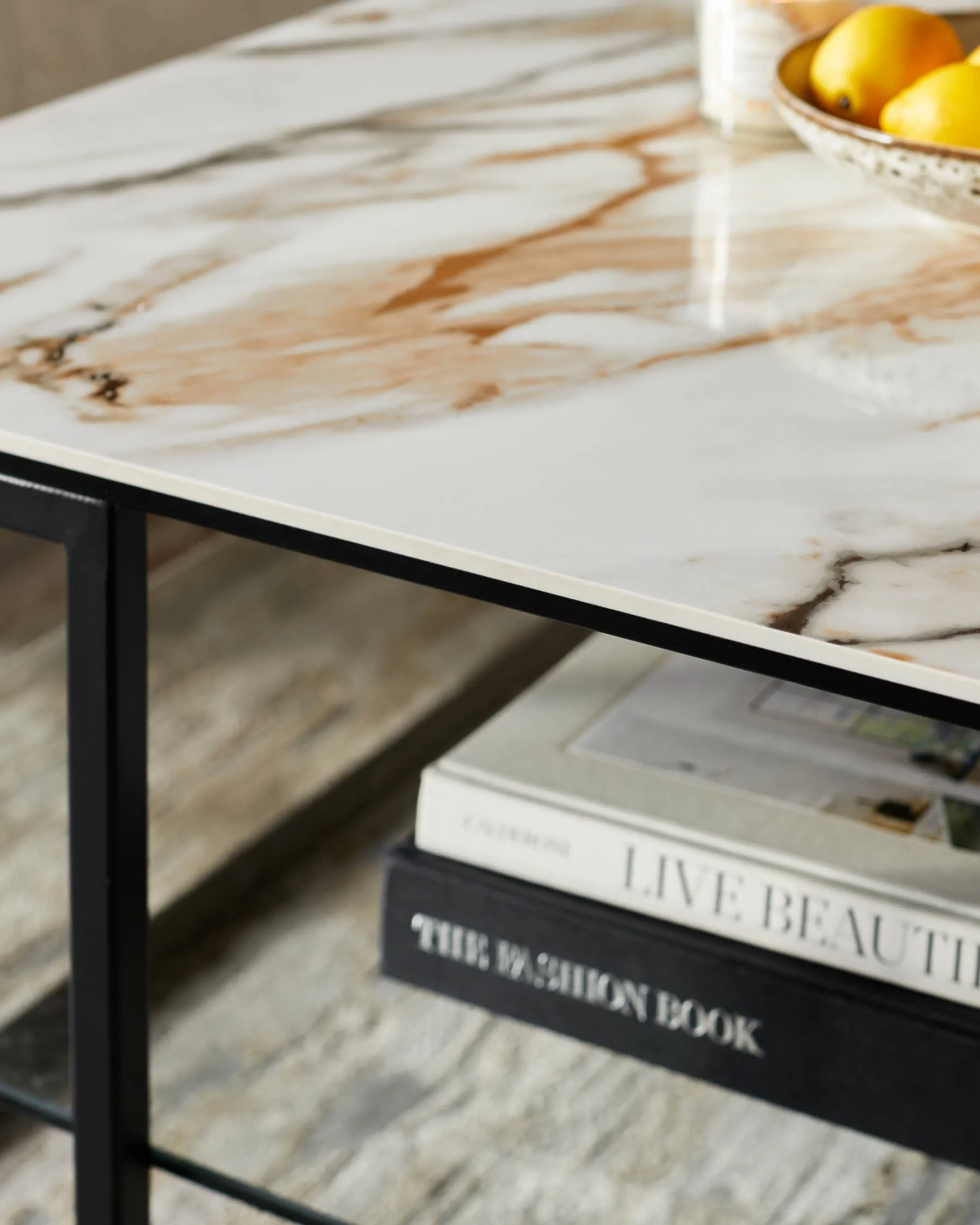 Georgia natural ceramic coffee table