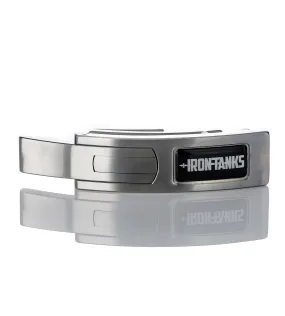 Goliath Lever Buckle - Brushed Steel