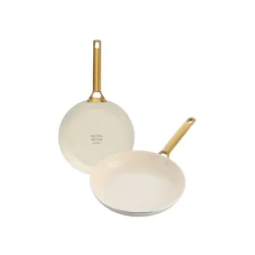 GreenPan Padova Frypan Twin Pack Cream 26cm/30cm