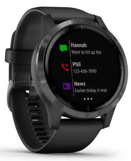 GRM Watch Vivoactive 4 Black With Slate