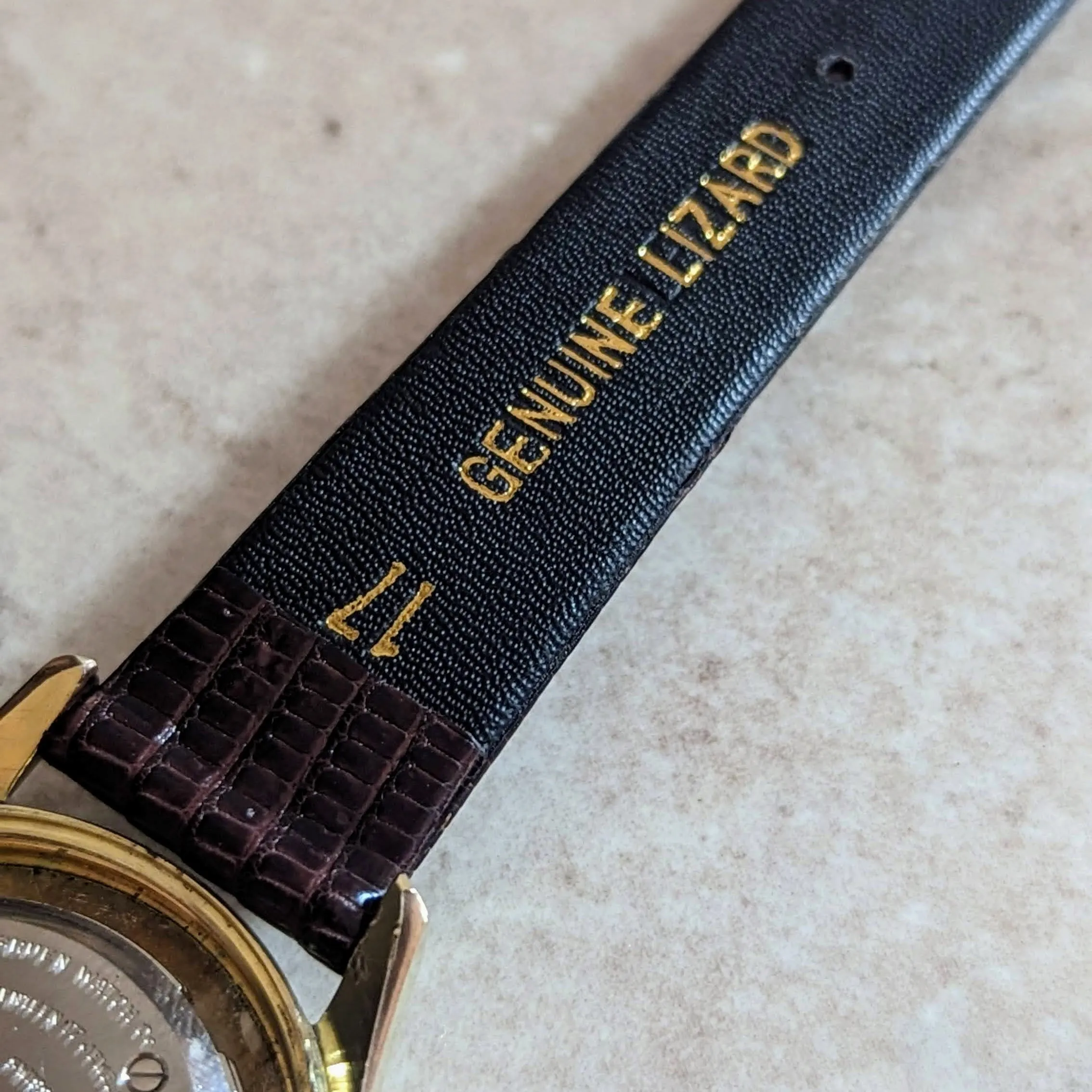 GRUEN Precision Wristwatch Sweep Second Cal. N510CA 17 Jewels Vintage Watch