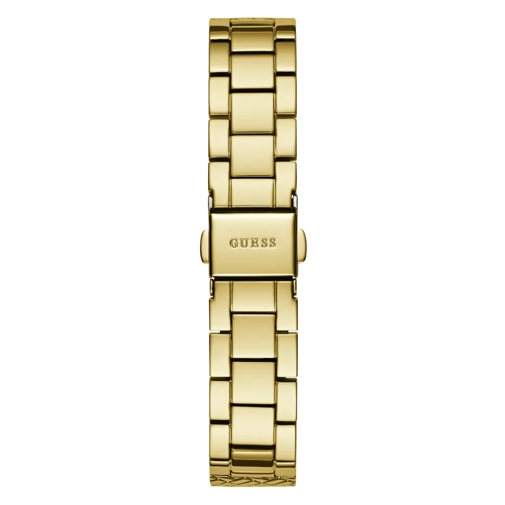 Guess Bejeweled Enchantment Bejeweled Gold-Tone Analogue Women's Watch GW0763L2