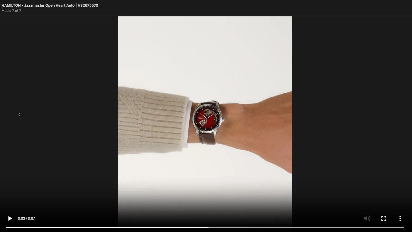 HAMILTON - Jazzmaster Open Heart Auto | H32675570