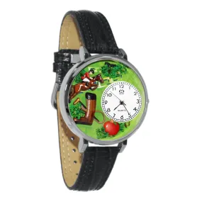 Horse Jumping Competition Equestrian 3D Watch Large Style